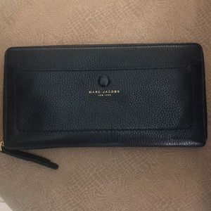 Marc Jacobs Black Leather Wallet
